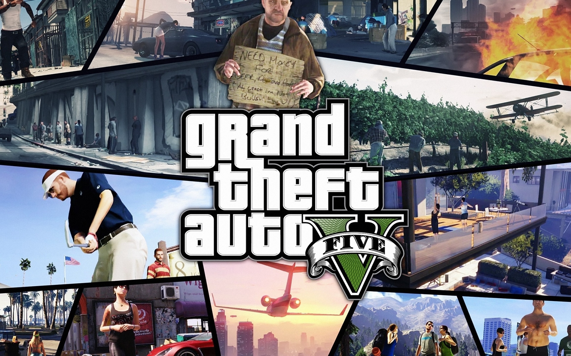 Логотип Grand Theft Auto V